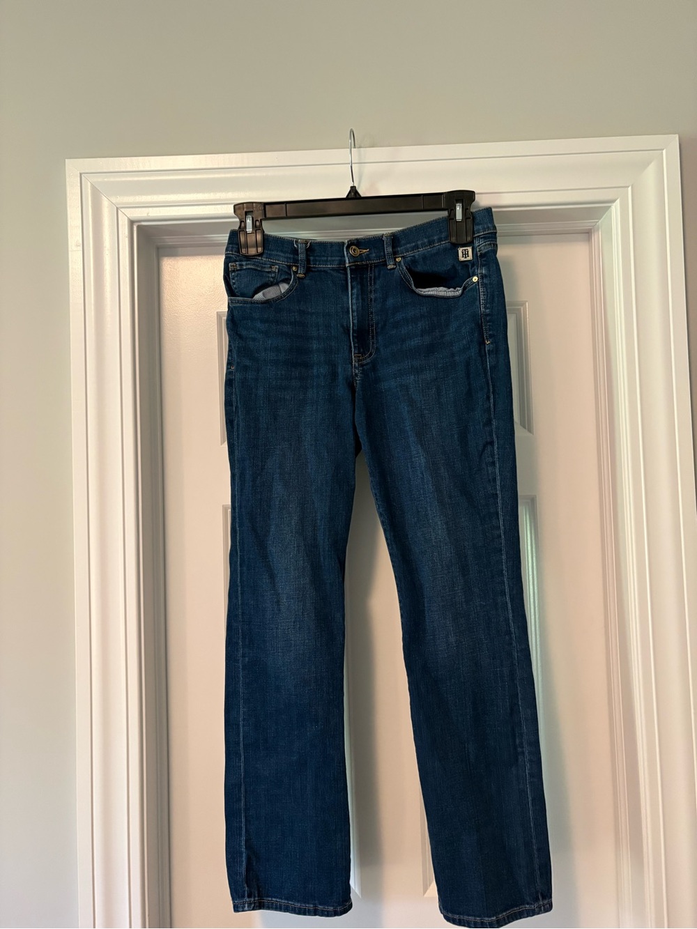 Tommy Hilfiger Dark Blue Women’s Straight Leg Jeans